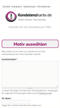 Mobile Screenshot of kondolenzkarte.de